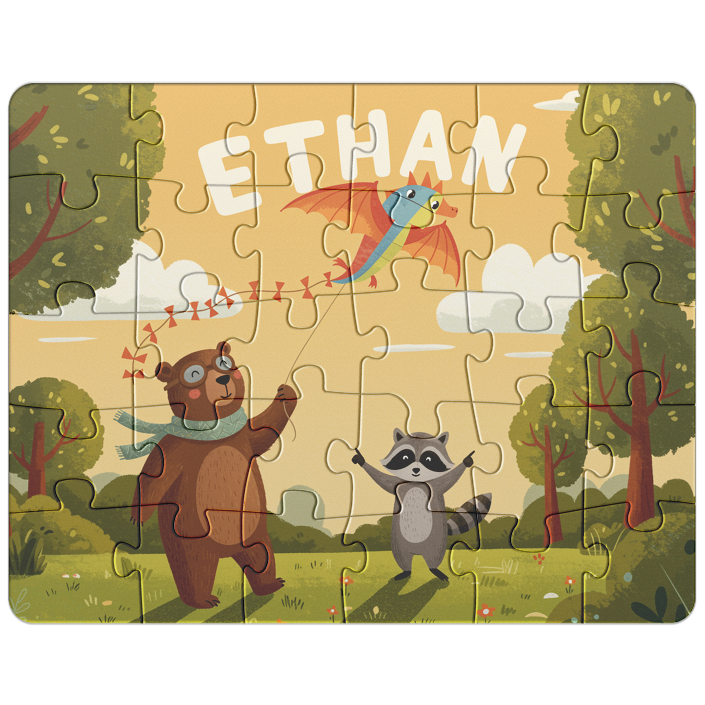 Personalized Kids Puzzle – 30 Pieces