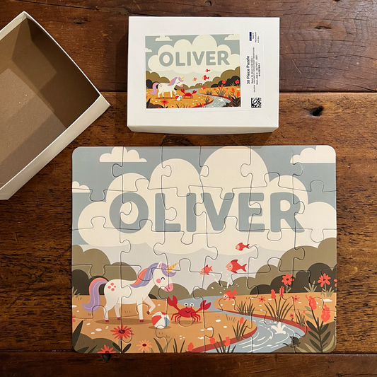 Personalized Kids Puzzle – 30 Pieces